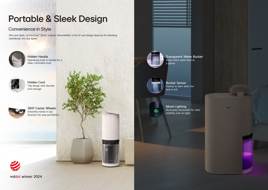 LG PuriCare Dehumidifier  detail 3