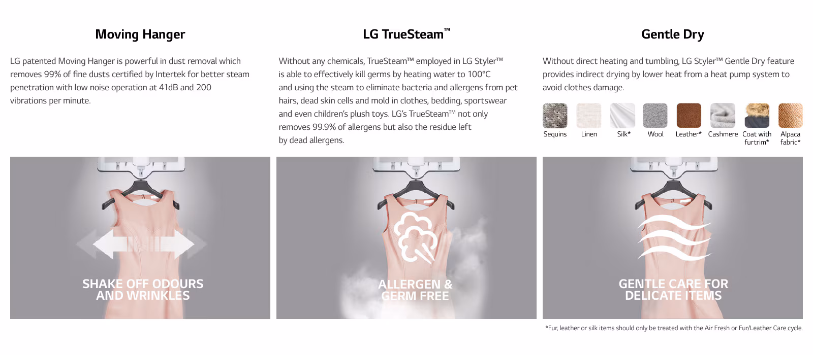 LG Styler™ Essence Refresh Smart Wardrobe detail 1