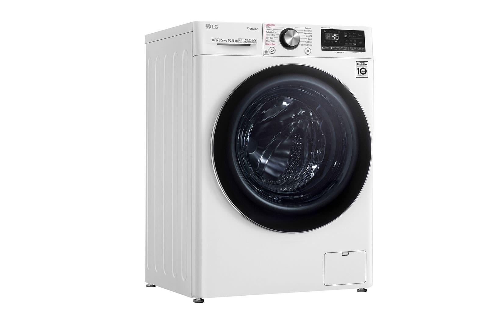 LG 9/5kg Front Load Washer Dryer 2in1 with AI Direct Drive™ & Steam+™ - White