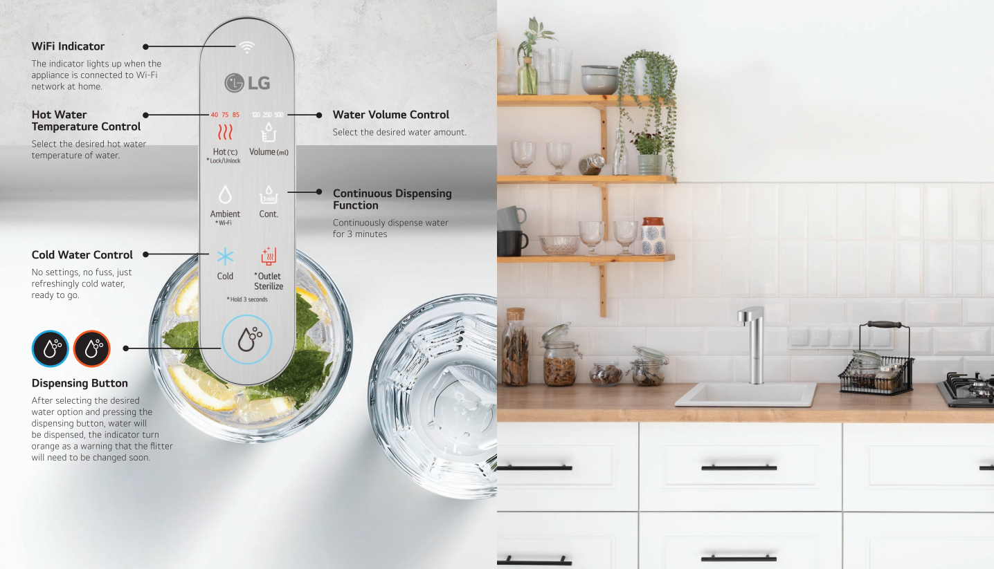 LG PuriCare™ ATOM-U Under-Sink Water Purifier detail 4